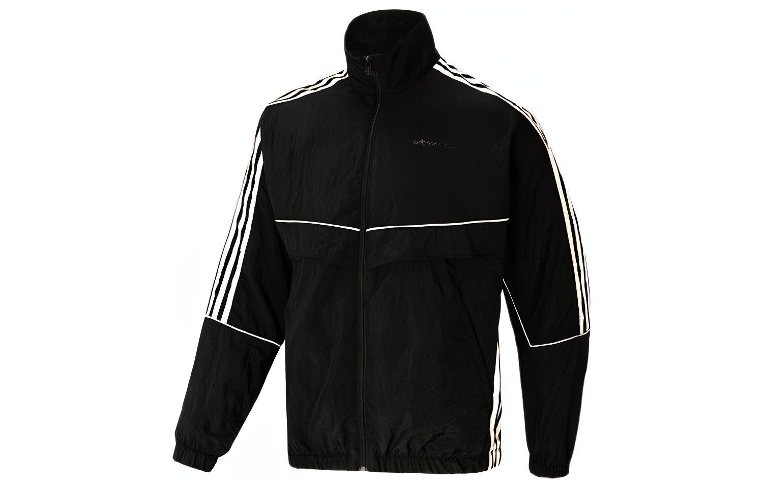 adidas M BRLV Retro Track Jacket Black Three Stripes H59454