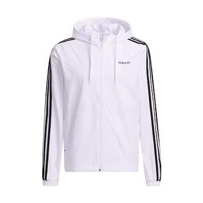 adidas M CE 3-Stripes Windbreaker Jacket White GP4907