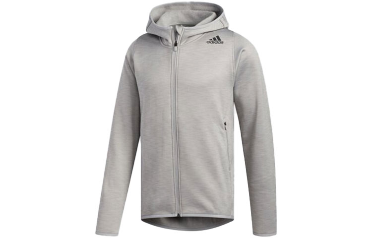 adidas M Clima Winter Training Hoodie Jacket - Gray FP6678