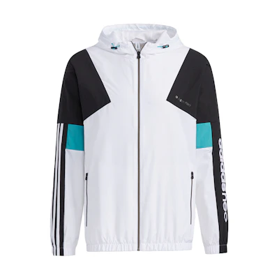 adidas M CS Colorblock WB 2 Logo Embroidery Jacket White GP5685