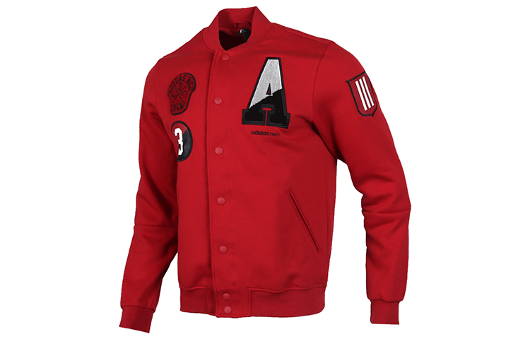 adidas M CS SV Jacket Sportswear - Maroon Red EI4742