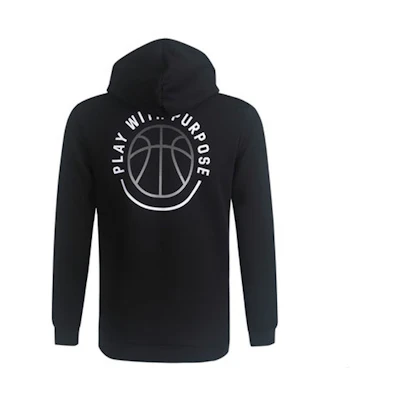 adidas M CS Varsity Hoodie Basketball Sweatshirt - Black GJ8947