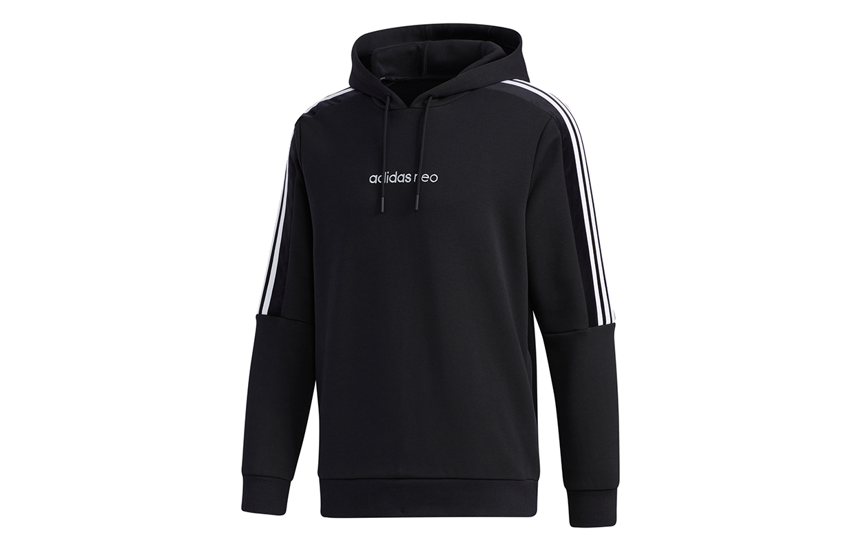adidas M Cs Velour Hoodie Pullover Sweatshirt - Black GK8766