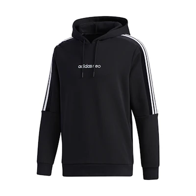 adidas M Cs Velour Hoodie Pullover Sweatshirt - Black GK8766