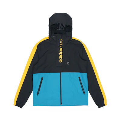 adidas M CS WB 2 Colorblock Track Jacket Black FK9945