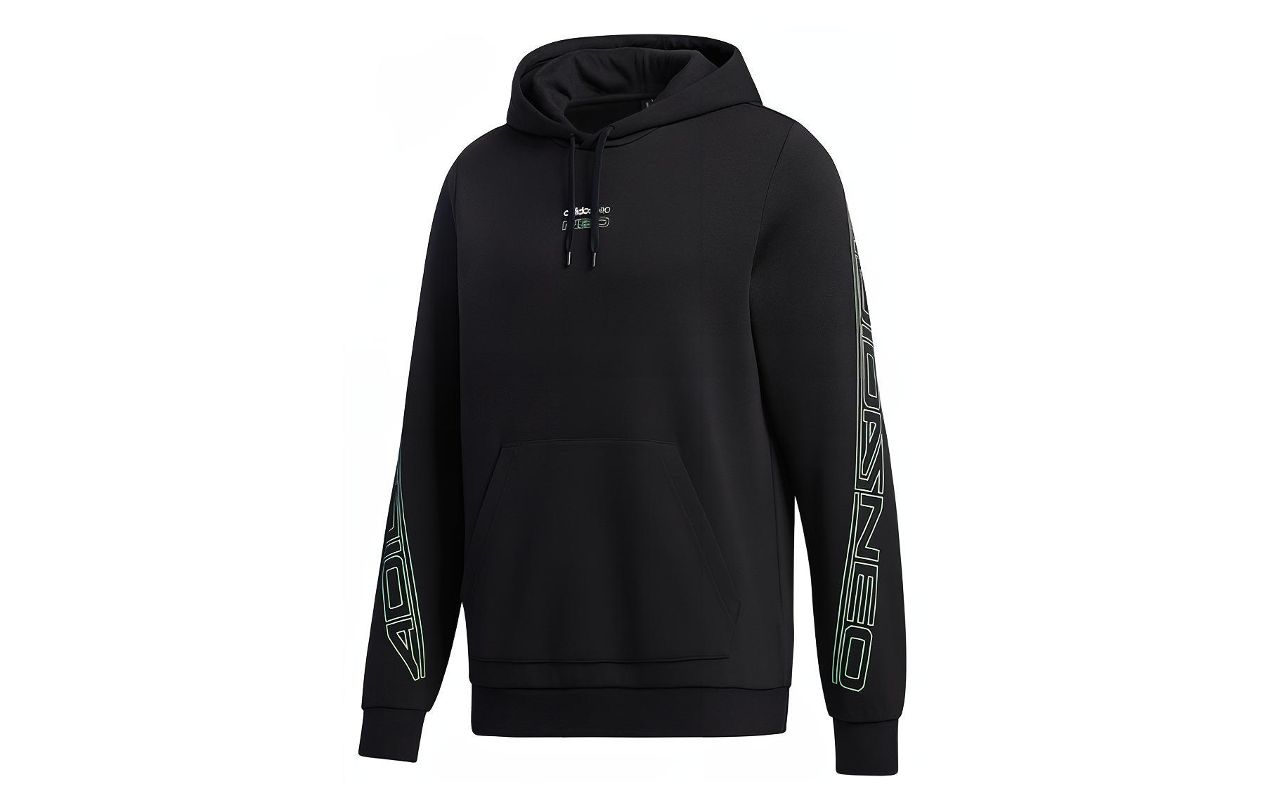 adidas M Egame Hoodie Pullover Sweatshirt Black GL7181