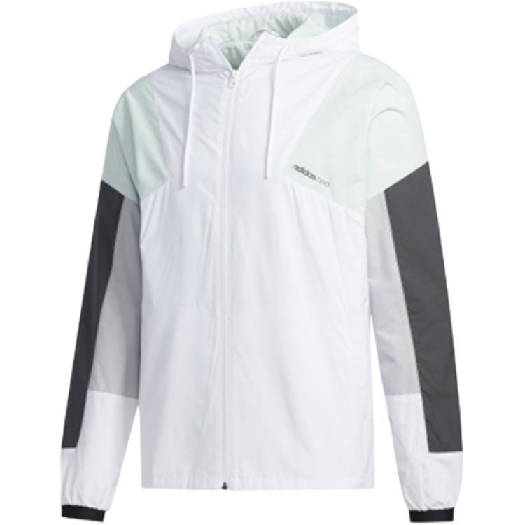 adidas M Fav CB WB Hooded Sports Jacket White GK5878