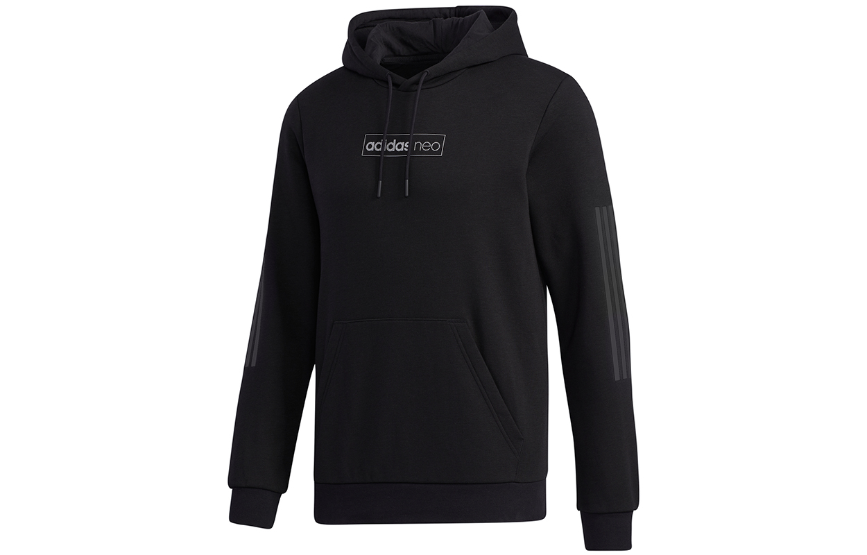 adidas M Fav Dec Hd Casual Pullover Hoodie Black GK8771