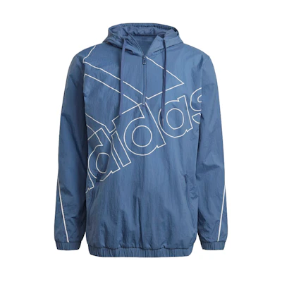 adidas M Favs Q1 Half-Zip Pullover Training Jacket Men’s Navy Blue GK9443