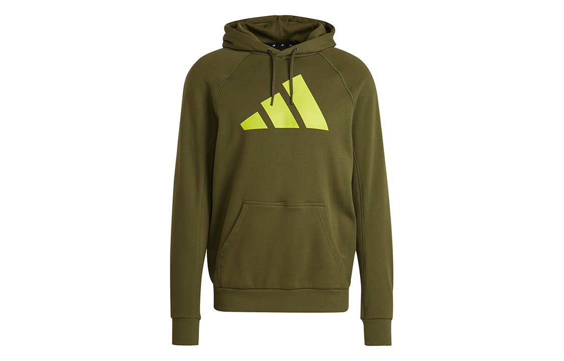 adidas M Fi Hood Green Casual Pullover Hoodie GM6459