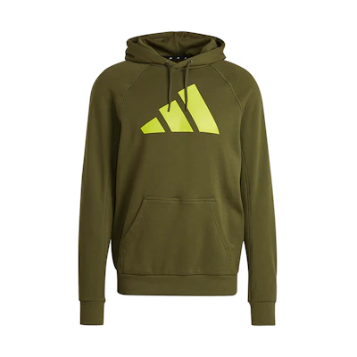 adidas M Fi Hood Green Casual Pullover Hoodie GM6459