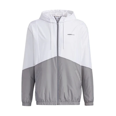 adidas M Freye WB 1 Windbreaker Jacket White Grey Colorblock GP5642