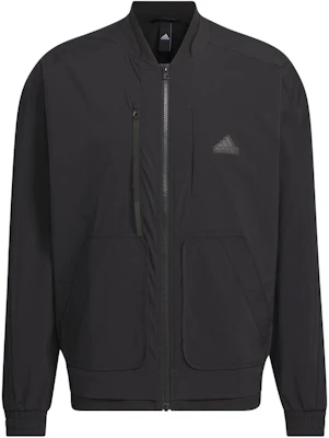 adidas M Fustl Jacket Black Logo Casual Workwear Long Sleeve Jacket IY8023 Buy adidas M Fustl Jacket Black Logo Casual Workwear Long Sleeve Jacket IY8023