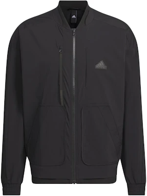 adidas M Fustl Jacket Black Logo Casual Workwear Long Sleeve Jacket IY8023 Order adidas M Fustl Jacket Black Logo Casual Workwear Long Sleeve Jacket IY8023