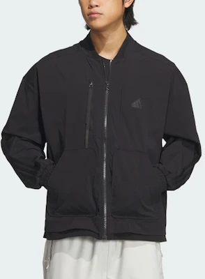 adidas M Fustl Jacket Black Logo Casual Workwear Long Sleeve Jacket IY8023 Lookbook adidas M Fustl Jacket Black Logo Casual Workwear Long Sleeve Jacket IY8023