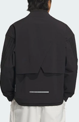 adidas M Fustl Jacket Black Logo Casual Workwear Long Sleeve Jacket IY8023 Shop adidas M Fustl Jacket Black Logo Casual Workwear Long Sleeve Jacket IY8023