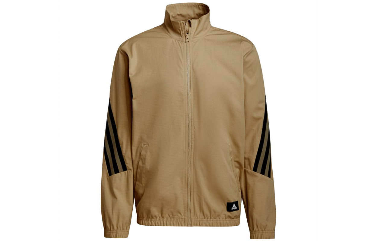 adidas M Future Icon Colorblock Retro Track Jacket Khaki Sportswear GT0118