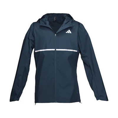 adidas M HK WV Letter Graphic Print Long-Sleeve Jacket Navy - IX7762