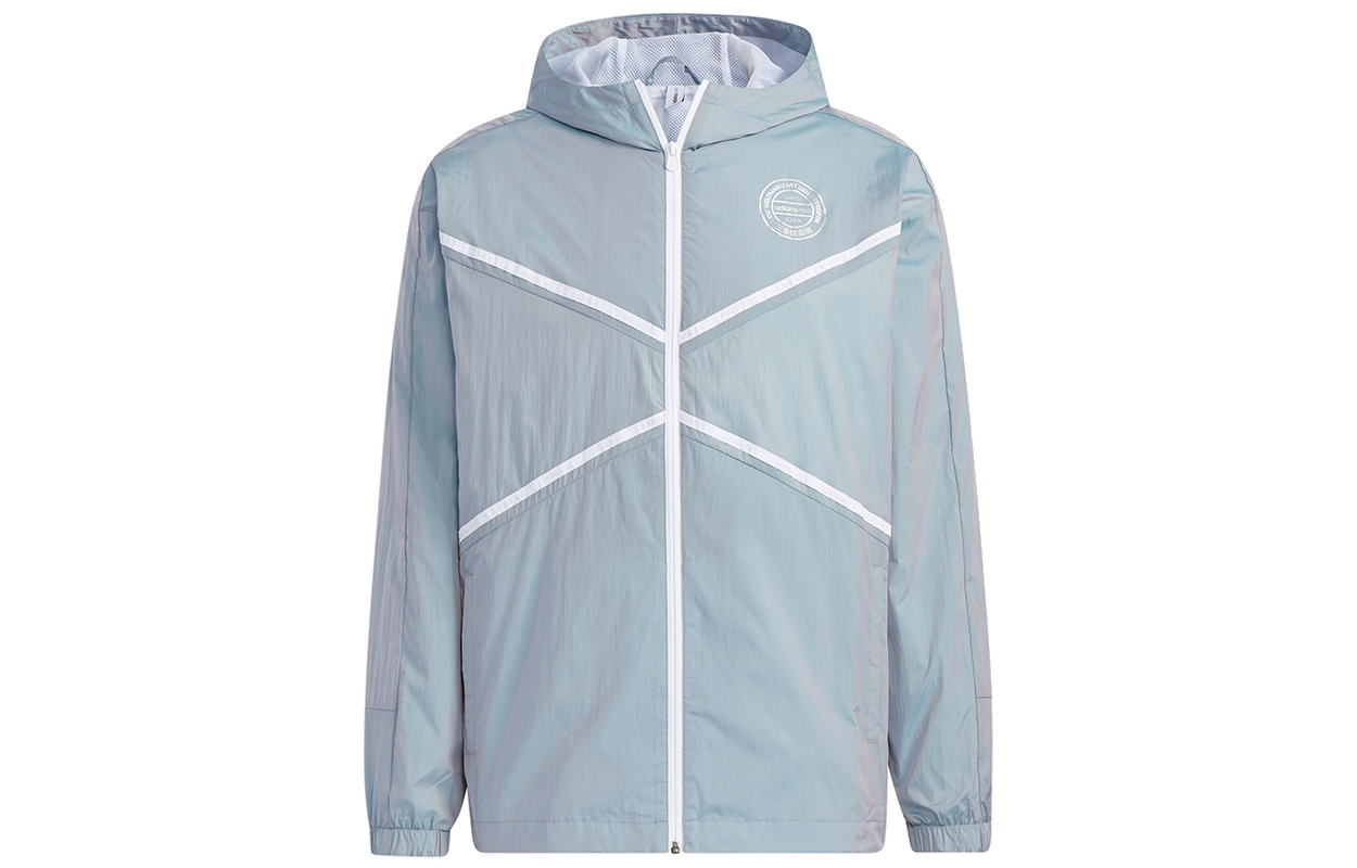adidas M Hype WB Q2 Casual Sports Hoodie Jacket Dark Sky Blue GP5717