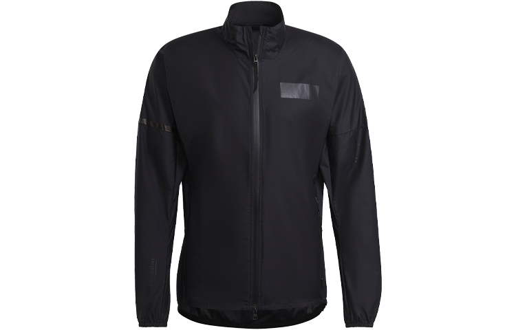 adidas M Jacket Parley Outdoor Windproof Stand Collar Jacket Black H31074
