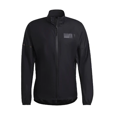 adidas M Jacket Parley Outdoor Windproof Stand Collar Jacket Black H31074