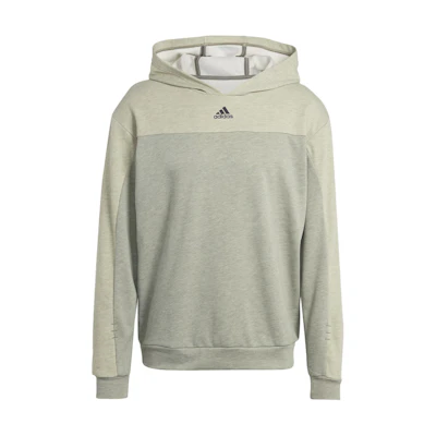 adidas Mélange Green & Gray Logo Hoodie IJ6630