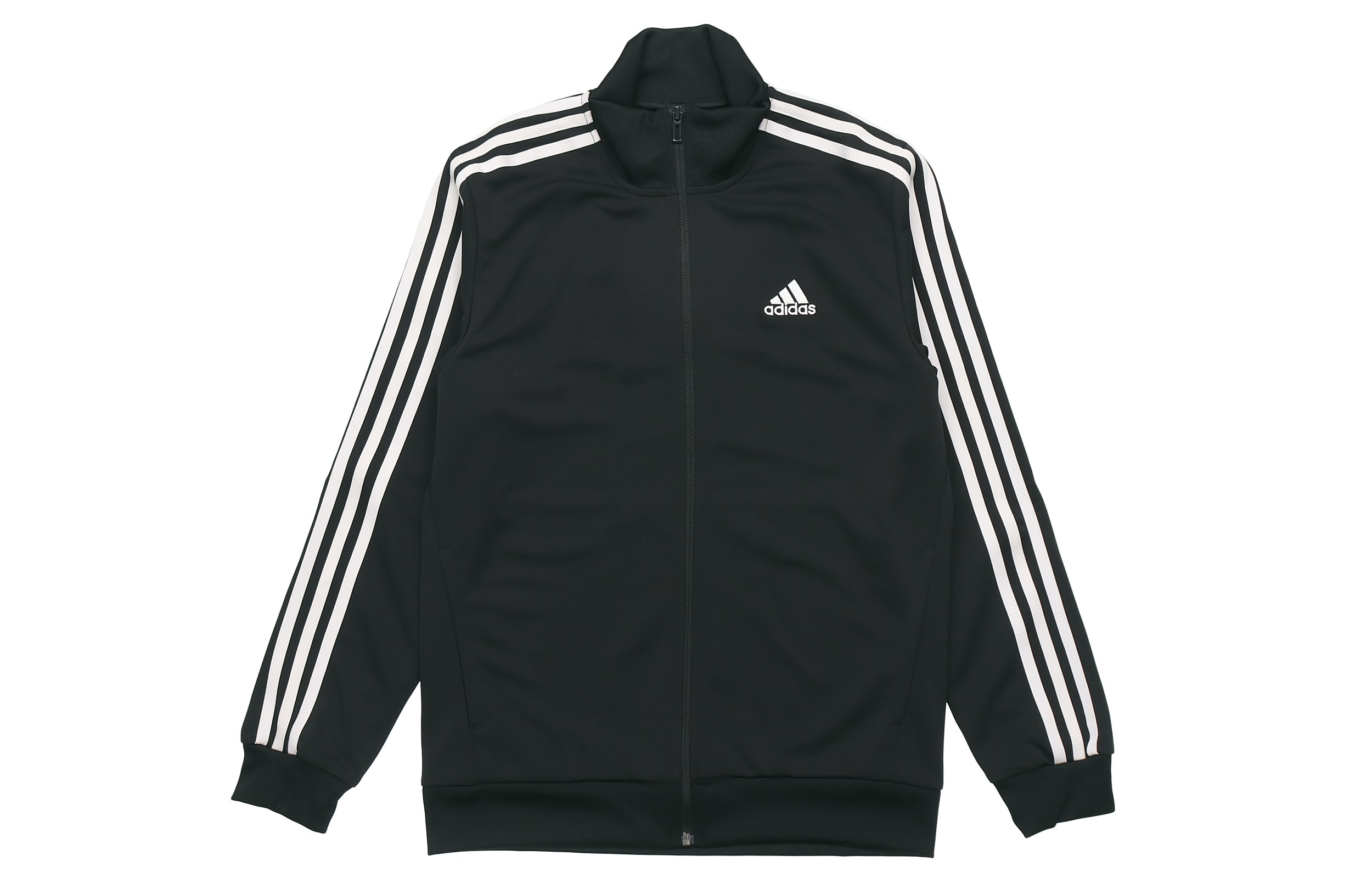 adidas M Mh 3ST Wu Retro Sports Jacket Black Stripes FM5313