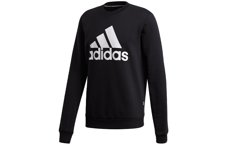adidas M MH BOS Fleece Crewneck Sweatshirt Black GC7336