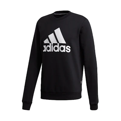 adidas M MH BOS Fleece Crewneck Sweatshirt Black GC7336