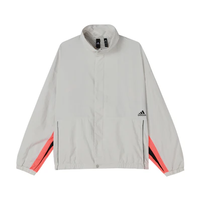 adidas M MH CB Jacket White Woven Stand Collar FN5672