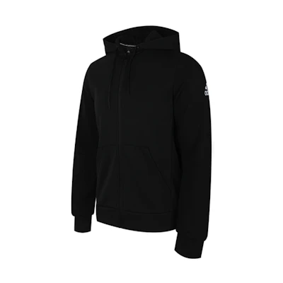 adidas M MH Plain FZ Drawstring Hoodie Jacket Black EB5272