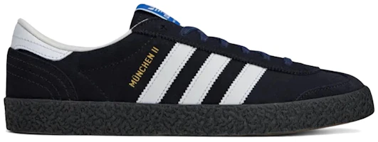 adidas München II SPZL Black Blue Gum JR1544 adidas München II SPZL Black Blue Gum JR1544