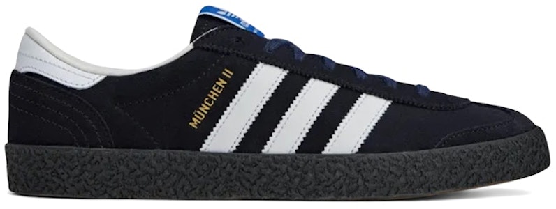 adidas München II SPZL Hitam Biru Gum JR1544 Buy adidas München II SPZL Hitam Biru Gum JR1544