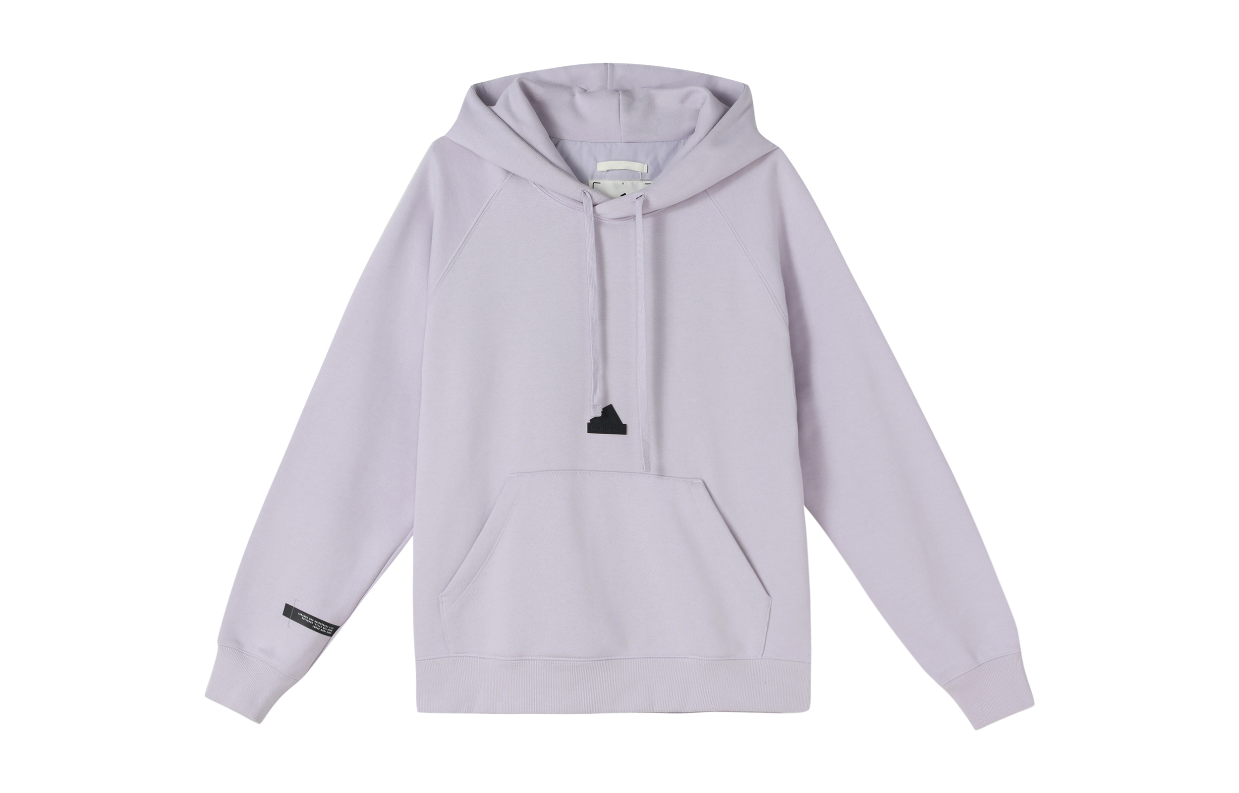 adidas M New Fl Hoodie Purple Sweatshirt with Logo Print HN1954