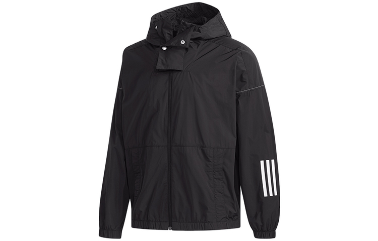 adidas M S2S WV CL Hooded Jacket Black Sportswear ED1931