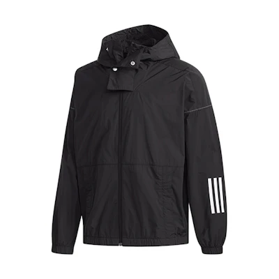 adidas M S2S WV CL Hooded Jacket Black Sportswear ED1931