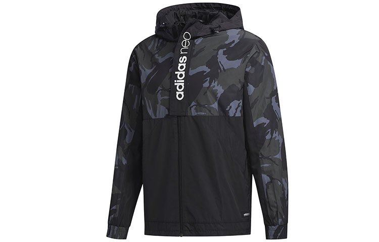 adidas M SS GR WB Sports Jacket Black FN6543