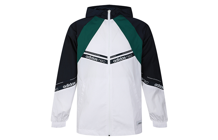 adidas M SS WB Ink Blue Windbreaker Jacket - Comfortable & Casual FN6536