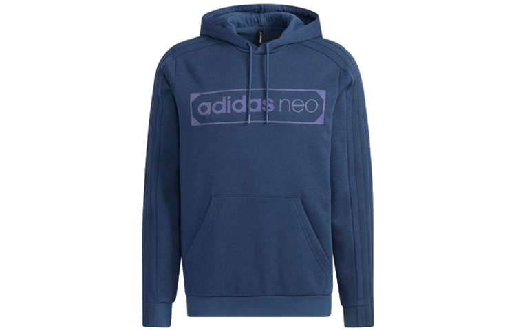 adidas M SSFV1 Hoodie Pullover Blue Casual Sports Sweatshirt GP4852