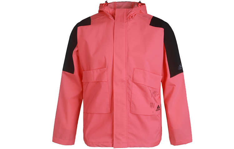 adidas M TECH 2L Multi-Pocket Outdoor Utility Jacket Pink FU6571
