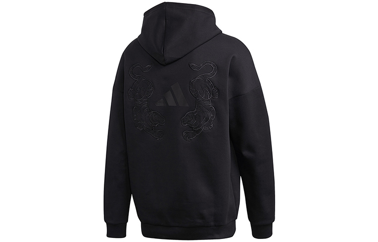 adidas M TIGER OH Logo Sweatshirt Black FL7749