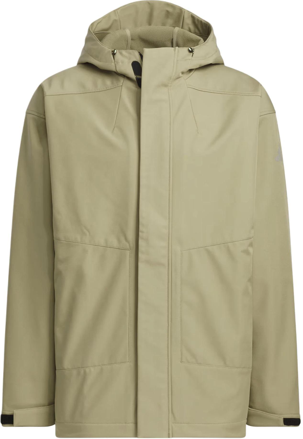 adidas-m-tran-waterproof-hooded-sports-jacket-green-jm-9155