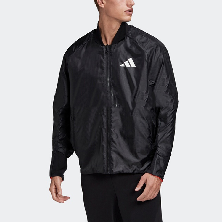 Shop Chaqueta Reversible adidas M VRCT Logo Tigre Ajuste Relajado - Negra. FK0976