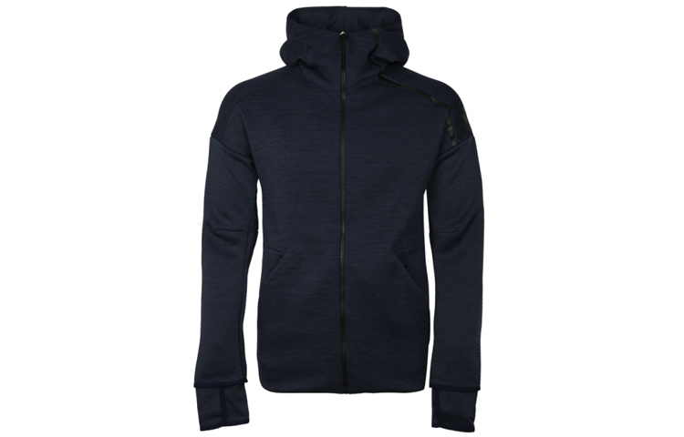 adidas M ZNE HD FR Fitted Sports Jacket Blue CY7374