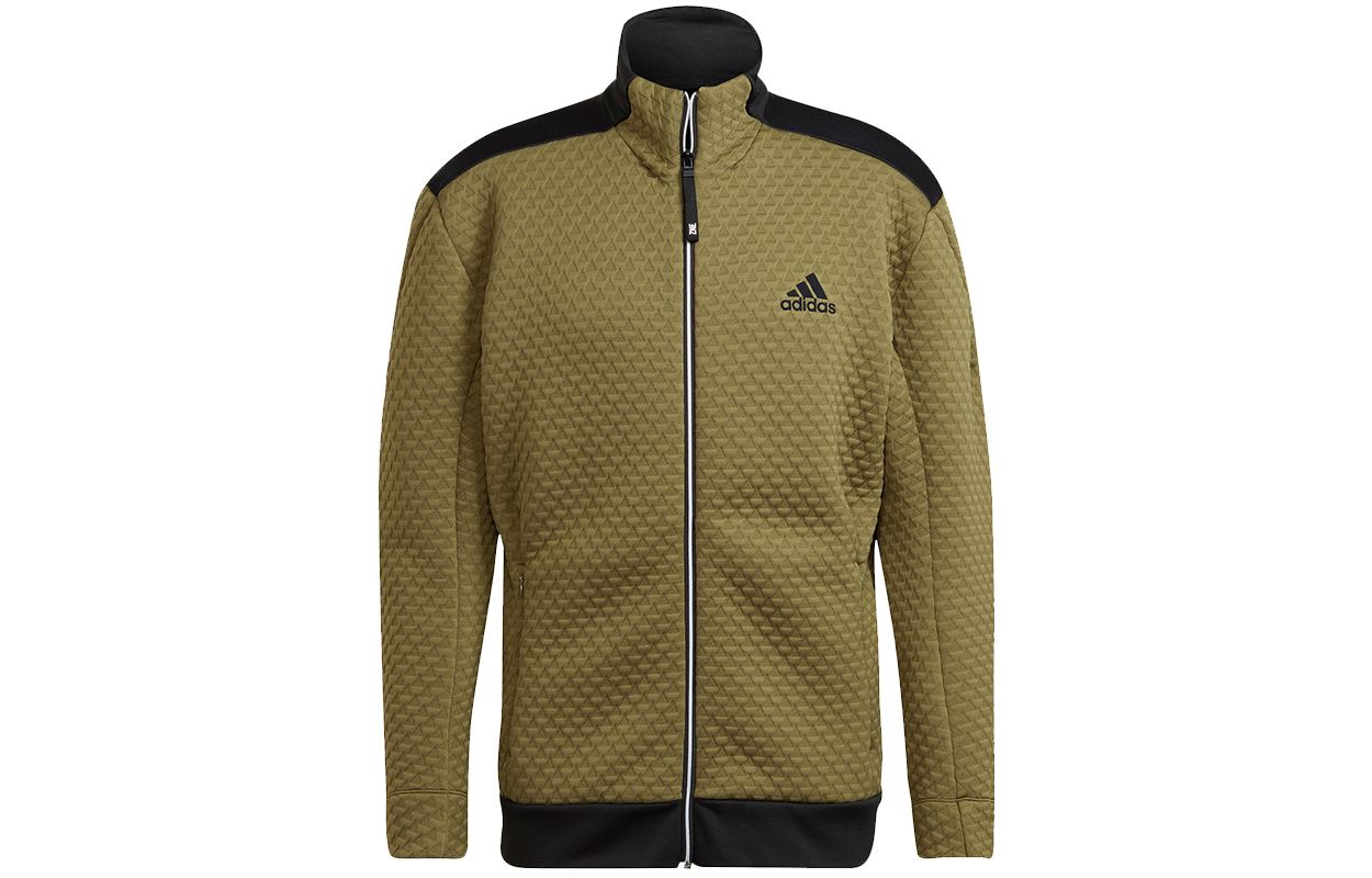 adidas M ZNE TT Rdy Logo Olive Active Jacket H42041