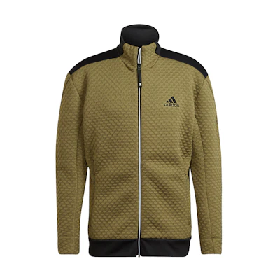 adidas M ZNE TT Rdy Logo Olive Active Jacket H42041