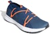 adidas Magnifico Slip-On Kasut Lari 'Biru Oren' EY2986