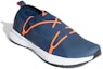 Lookbook adidas Magnifico Slip-On Kasut Lari 'Biru Oren' EY2986
