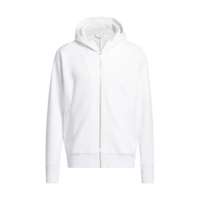 adidas Mahomes ZNE Premium Full-Zip Hoodie White Graphic Inner Lining IT4312