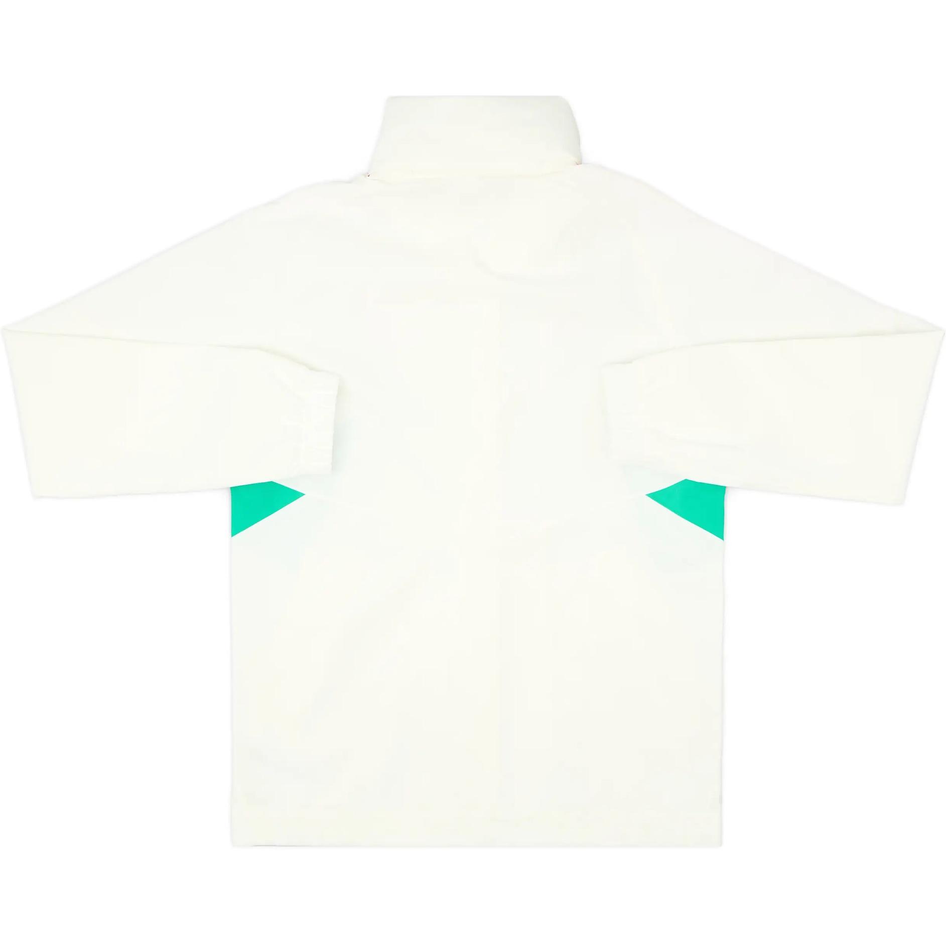 adidas Manchester United 2023-24 Retro Striped Track Jacket White Unisex IA7267 圖 3